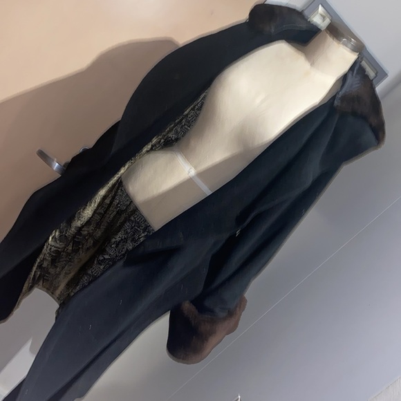 🔥❤️ RARE EUC Jean Paul GAULTIER Femme AEFFE Black Coat - Picture 5 of 12